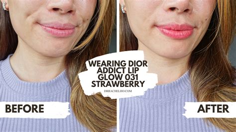 dior lip glow strawberry review|Dior Lip Glow 031 Strawberry Review .